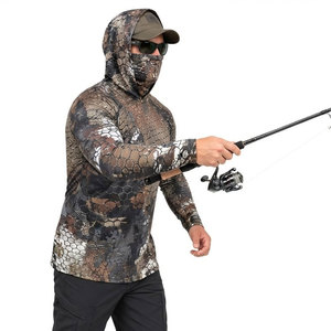 Camiseta de Pesca de Alto Rendimiento para Hombre, Ropa de Pesca de Manga Larga para Adultos, Camisa de Pesca para Hombre - Product Image 5