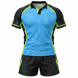 OEM Suppliers Rugby Shirts Uniforms and Shorts <b>Cheap</b> <b>Football</b> Wear Custom Rugby Jersey for Sale Customized - Product Image 3