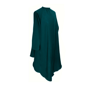 ผ้าคลุมตัดผมสีเขียวอมฟ้า แขนยาว ผ้าคุณภาพสำหรับช่างทำผมมืออาชีพ ใช้สำหรับตัดผม ทำสีผม จัดแต่งทรงผม ป้องกันเส้นผม ใช้ซ้ำได้ - Product Image 3