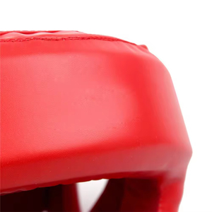 Protège-tête de karaté pour adultes avec double visière pour la pratique du cyclisme et le boxe, ensemble de gants de boxe et protège-tête - Product Image 5