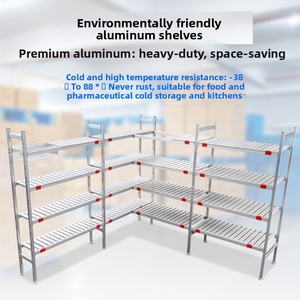 Estantería Modular Personalizable para Cámaras Frigoríficas, de <span class=keywords><strong>Aluminio</strong></span> Resistente, para Almacenamiento en Almacenes, Estantería Ligera para Congeladores - Product Image 3