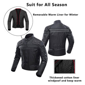 Nueva Chaqueta de Motociclismo de Aventura de Verano Personalizada, Textil Cordura, Chaqueta de Carreras Negra, Ligera y Transpirable - Product Image 3
