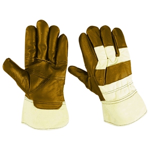 ถุงมือทำงานป้องกันไฟฟ้าสถิตย์ สำหรับช่างติดตั้ง  ผลิตจากหนังแกะเสริมแรง ทนทาน ได้รับการรับรองมาตรฐาน CE - Product Image 5