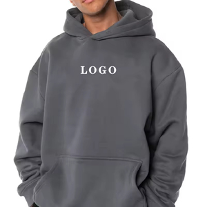 <b>Bulk</b> Premium Plain Hoodies Regular High Quality 100% Cotton Streetwear Pullover Blank Distressed Oversized 370grams Mens Zynero - Product Image 1