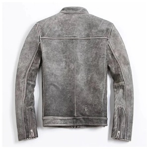 Chaqueta de moto de cuero PU negra para hombre con forro de piel sintética, cierre de cremallera, cinturón, abrigo de invierno para motociclista, abrigo grueso de piel todo en uno para mujer - Product Image 3