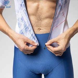 ชุดจักรยานแบบกำหนดเองสำหรับผู้ชาย OEM เสื้อผ้าปั่นจักรยานระบายอากาศสำหรับฤดูร้อน ชุดจักรยานเสือภูเขาและจักรยานถนน พร้อมบริการพิมพ์โลโก้ตามสั่ง - Product Image 5