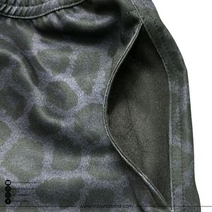 Shorts en mesh imprimé léopard personnalisés pour hommes, streetwear décontracté, pour la gym, la course à pied, l'entraînement, séchage rapide, shorts de plage unisexes - Product Image 6