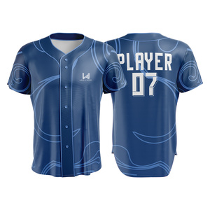 เสื้อเบสบอลผู้หญิงแบบใหม่สั่งทำได้ ลายพิมพ์ตามต้องการ ปิดกระดุม ใส่ได้ในฤดูร้อน ไซส์ใหญ่ เป็นมิตรกับสิ่งแวดล้อม พิมพ์โลโก้ด้านหน้าและชื่อผู้เล่นตามสั่ง - Product Image 3