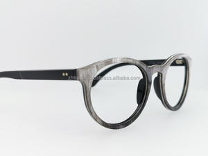 Thời Trang Tự Nhiên Trâu Sừng Mens Kính Quang Học <span class=keywords><strong>Frames</strong></span> Handmade Trâu Sừng Kính Mắt Từ Ấn Độ - Product Image 3