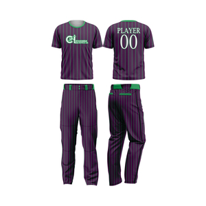 Ensemble d'uniformes de softball unisexes pour adultes, légers, respirants, à séchage rapide, durables, personnalisables, pour le baseball - Product Image 5