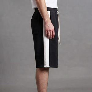 Artículo de moda en tendencia: Pantalones cortos de hombre para verano, estilo casual, transpirables, 100% algodón, con paneles laterales y bolsillos. - Product Image 6