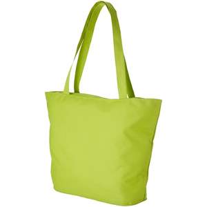 Sac fourre-tout zippé en toile robuste 20L avec bretelles et soufflet, personnalisable avec logo, vente en gros, promotionnel, pour le shopping, cadeau d'entreprise - Product Image 6
