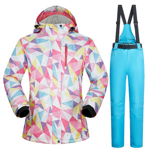 Topgear <b>Ladies</b> <b>Ski</b> Snowboard Customization Jacket and <b>Pant</b> Sets for Winter Outdoor Snow Wear Sportswear 100% Polyester for Women - Product Image 4