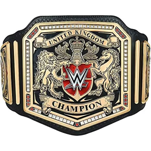 Cinturón de Campeonato Personalizado del Reino Unido, de Metal de Zinc de 4MM, Talla Adulto, con Logotipos Personalizados, Cinturón de Lucha Libre Peso Pesado Mundial - Product Image 2