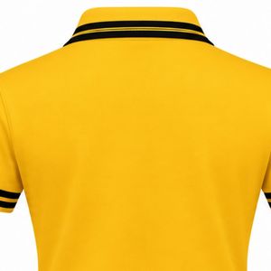 Polo brodé Sigma Gamma Rho jaune pour femme, à col et manches courtes, avec lettres grecques, pour sororité, décontracté, universitaire, sportif - Product Image 3