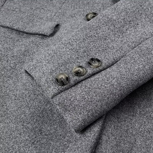 Plus Size Women's Long Wool Coat Full Sleeve Turn-down Collar Solid Color Winter Outerwear Minimalist Style - Product Image 4