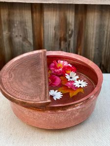 Stylish Copper Pedicure Bowl Artisan Foot Bath <b>Basin</b> Professional Beauty Equipment Elegant Handmade Collection - Product Image 4