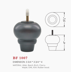 Durable Solid Wood Furniture Legs Heavy Duty Strong Support Base for Sofa Cabinet <b>Table</b> Modern Style Home Hotel - Product Image 4