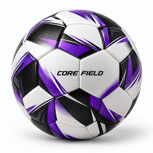 Nouveau ballon de football en PU sans couture, haute qualité, pour matchs, logo personnalisé, taille 5 - Product Image 1