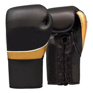 Guantes de Boxeo de Piel para Hombre, Calidad Premium Profesional, Absorben la Humedad, Cierre de Gancho y Bucle, Colores Personalizados, para Adultos - Product Image 6