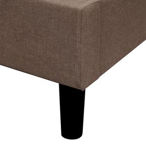 Base de Cama Tapizada Moderna de Tamaño Completo para Dormitorio, Cabecero Clásico Acolchado Marrón, Cama de Plataforma Contemporánea - Product Image 5
