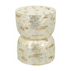 Mesa Auxiliar de Alta Gama con Acentos de Nácar, Mesa Lateral con Incrustaciones de Concha Estándar de Exportación, Fabricante de Muebles de Lujo al por Mayor de Vietnam - Product Image 2