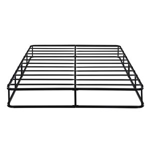 California King metallo fondotinta 1pc materasso nero con rivestimento in tessuto resistente ed elegante struttura in metallo - Product Image 1