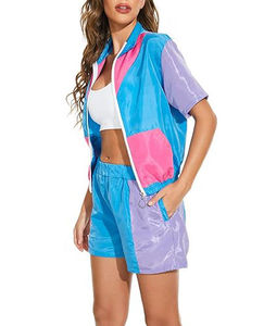 Sudadera con Capucha Personalizada al por Mayor, Ligera, Impermeable, Transpirable, Estampada, para Mujer, Tallas Grandes - Product Image 6