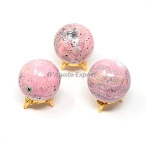 Venta al por mayor bola esfera de cristal piel de leopardo Natural Esferas de jaspe para regalos de piedra curativa de cristal - Product Image 5