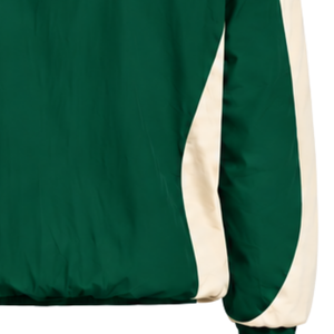 Conjunto Deportivo Informal para Hombre, Sudadera con Capucha y Cierre de Cremallera de Nylon Verde Oscuro, Pantalones Cortos, Color en Contraste, Ligero, para Entrenamiento Atlético - Product Image 6