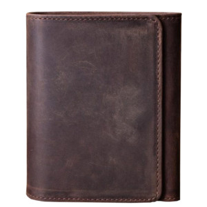 Men <b>Wallet</b> Genuine Leather <b>Wallet</b> With <b>Coin</b> Pouch Tri-Fold purse Handmade Genuine Leather Men's <b>Wallet</b> Multi-color Short <b>Wallet</b> - Product Image 2