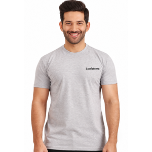 T-shirt Homme Slim Fit Col Rond Manches Courtes Décontracté Personnalisé Vente en Gros Coton Jersey Tee Top Basique Quotidien Fournisseur OEM XX - Product Image 1