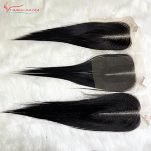 Offre Spéciale!!! Fermeture d'extension de cheveux vietnamiens de haute qualité frontale transparente et dentelle HD cheveux de toutes tailles prêts à expédier - Product Image 1