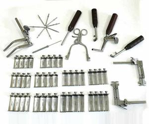 ชุดเครื่องมือผ่าตัดกระดูกสันหลังสีน้ำเงิน OEM คุณภาพเยี่ยม ได้รับการรับรองมาตรฐาน CE ยี่ห้อ Casper รุ่นใหม่ สำหรับการยืดกระดูกสันหลังส่วนคอ - Product Image 4