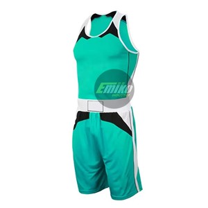Tenue de boxe personnalisée pour l'entraînement, les séances de combat, les séances de sport en salle, ensemble assorti de débardeur et de short - Product Image 2
