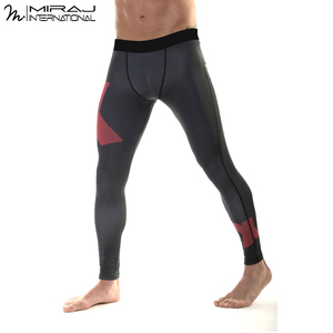 Newest <b>Men's</b> Moisture-Wicking Performance Leggings Durable Gym & Yoga <b>Compression</b> <b>Tights</b> - Non-Restrictive Athletic Wear - Product Image 5