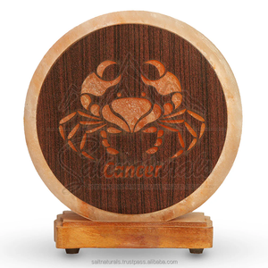 Meilleure vente de haute qualité fait à la main cristal de l'Himalaya Cancer lampe au sel Real Touch lumière de guérison naturelle équilibre émotionnel maison - Product Image 2