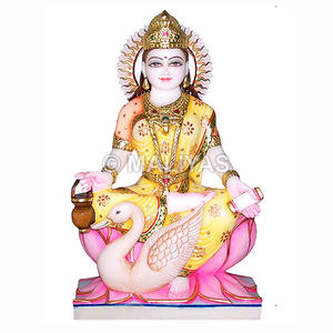 เกย์ตรี มาตา อิดอล |   พระพุทธรูปแกยาตรีมารตีหินอ่อนพรีเมียมสำหรับบ้านและวัด – มาลียาส - Product Image 1