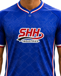 ชุดยูนิฟอร์มฟุตบอลชายแบบกำหนดเอง เสื้อเจอร์ซีย์ กางเกงขาสั้นเอวยางยืด ระบายอากาศ แห้งเร็ว พิมพ์ลายแบบรีดร้อน 100% - Product Image 4