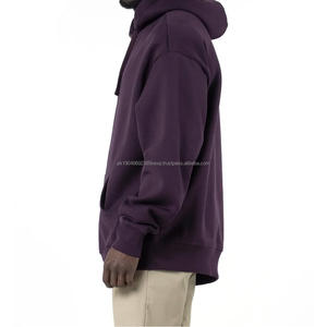 Sweat-shirt à capuche en polaire pour homme avec logo personnalisé, sweat-shirt chaud d'hiver pour homme, de haute qualité et à prix avantageux - Product Image 3