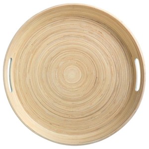 Bandeja Redonda de Bambú Ecológica para Servir - Venta al por Mayor desde India - Product Image 2