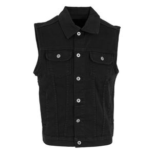 Gilet en jean sans manches pour homme, fabriqué en usine, best-seller, respirant et confortable, pour adultes - Product Image 3