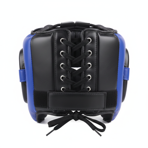 Protector de Cabeza de Boxeo con Logotipo Personalizado, Protector Facial de Cuero para Entrenamiento de Artes Marciales y Boxeo, Casco Personalizado - Product Image 3