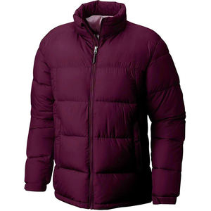 Veste de ski pour homme imperméable de haute qualité, rembourrée, coupe-vent, pour l'hiver, veste de snowboard d'extérieur, parka thermique bordeaux - Product Image 1