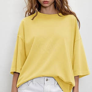 Camisa de Hombros Caídos de Estilo Moderno para Mujer, Diseño para un Look Casual y Cómodo de Moda Urbana - Product Image 4