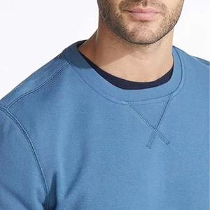 Sweat-shirt à col montant 100 % coton pour homme RAPID SPORTS, manches longues, épais, doublé, hiver, décontracté, 430g, vente en gros - Product Image 6