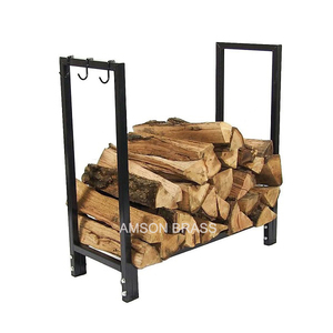 Cast Iron <b>Wood</b> Storage <b>Log</b> Holder Factory Direct Bulk Quantity <b>Sale</b> Good Quality <b>Log</b> Storage Rack Indoor and Outdoor - Product Image 5