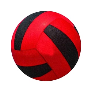 Ballon de volley-ball d'entraînement léger de haute qualité en PU recyclé, taille 5, avec vessie en caoutchouc butyle imperméable - Product Image 1