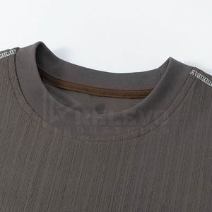 Camiseta Oversize de Alta Calidad para Hombre, Cuello Redondo, Manga Corta, Estilo Casual Holgado, Largo, Ropa Urbana - Product Image 5