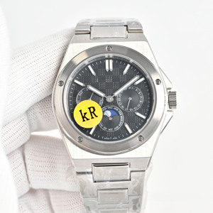 Montre mécanique automatique pour homme, moderne, simple et luxueuse, cadran noir et blanc, décontractée, pour les déplacements professionnels, calendrier perpétuel - Product Image 2